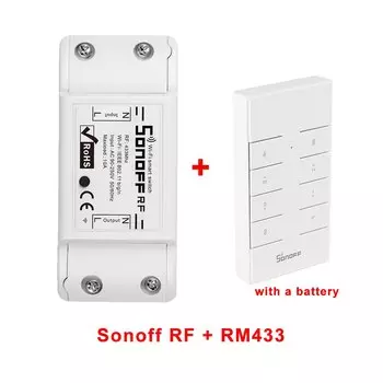 SONOFF RF 433МГц Умный WiFi пульт дистанционного управления