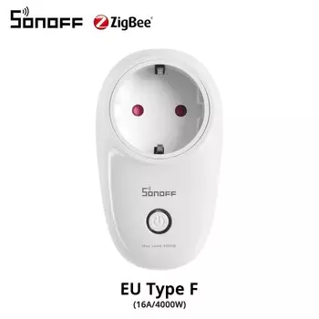 SONOFF S26R2ZB Zigbee Розетка 16A