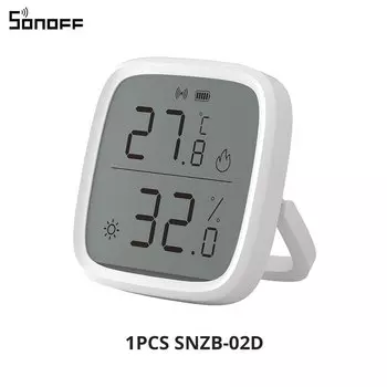 SONOFF SNZB-02D датчик температуры и влажности 1-10 шт.