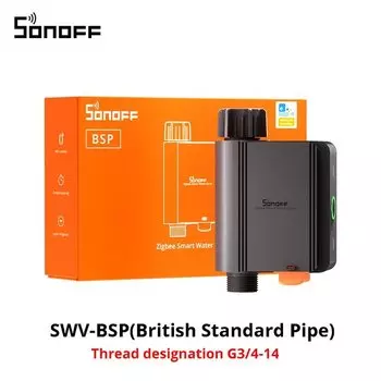 SONOFF SWV Zigbee 3.0 Умный водяной клапан для орошения