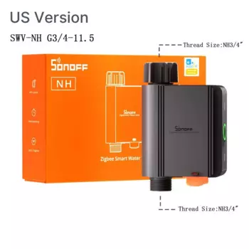 SONOFF SWV Zigbee 3.0 Умный водяной клапан для орошения