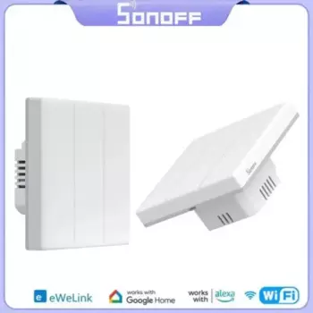SONOFF T5 TX Ultimate Smart Wall Switch Полносенсорный доступ Светодиодный светильник Edge Многосенсорный пульт дистанционного управления EWeLink через Alexa Google