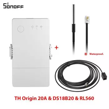 SONOFF THR3 умный переключатель температуры и влажности