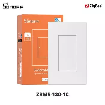 SONOFF ZBM5-120 Zigbee умный выключатель