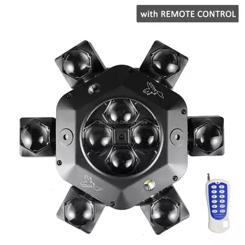 150 Вт светодиодный 10X10 Вт RGBW с подвижной головкой, светодиодный светильник DMX512, сценический светильник, полноцветный луч, дискотека, вечеринка, бар, дистанционное управление
