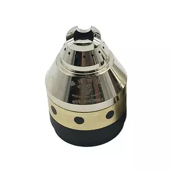 Аксессуары для плазменной резки P80, режущее сопло, медный защитный колпачок, защитная крышка с полным покрытием, можно связаться режущим брухтом