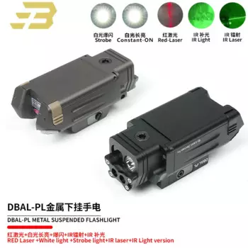 SOTAC DBAL PL Лазерная указка Тактический ИК-фонарик Красный Лазерный DBAL стробоскоп Оружие Свет ИК-лазер Для Gloke G17 G18 Подходит для рельса 20 мм