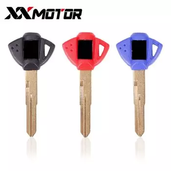 Совершенно новые ключи от мотоцикла Uncut для Suzuki GSX600F GSR750 GSX750F GSX1300 GSXR600 GSXR750 GSXR1000 GSXR1300 HUYABUSA SV650