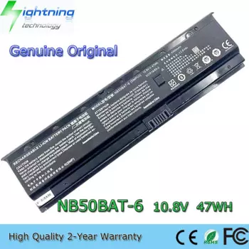 Совершенно новый оригинальный аккумулятор для ноутбука NB50BAT-6 10,8 В 47 Втч для Clevo NB50TK1 NB50TJ1 NB50TL NB50TZ 31CR19/65-2