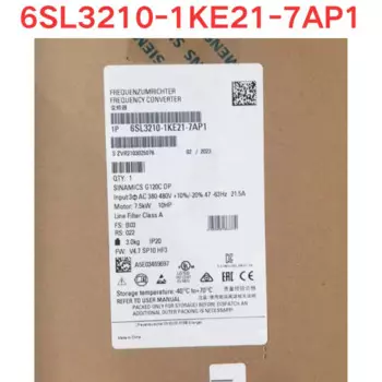 Совершенно новый оригинальный инвертор 6SL3210-1KE21-7AP1