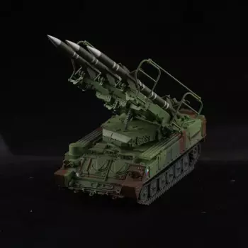 Советский Сэм 6 SA6 противолетная ракета Чешская роспись ракеты пусковая установка масштаб 1/72 готовая Военная Модель Коллекция орнамент