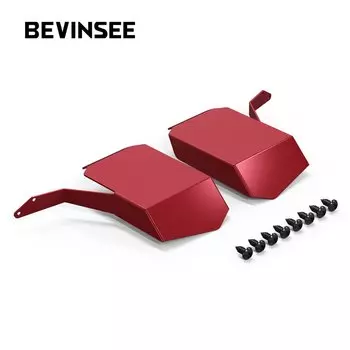 Совки воздухозаборника BEVINSEE для BMW E60 E61 520i 525i 530i 535i 520d 525d 530d 535d M5 2004-2009