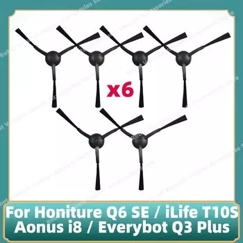 Совместим с деталями Honiture Q6 SE / iLife T10S / Aonus i8 / Everybot Q3 Plus / Q3, основная боковая щетка, тканевый фильтр, мешок для пыли