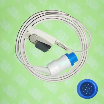 Совместим с мониторами пульсоксиметра Biolight M7000, M9000,M9500, взрослым пальцевым зажимом spo2 sensor.12pin.Nellcor clip.