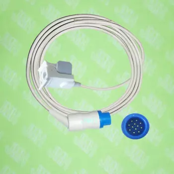 Совместим с монитором Biolight M7000, M9000, M9500, пульсоксиметром, клипсой для детей, датчиком spo2. 12 pin.