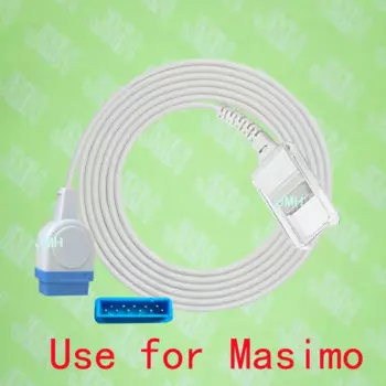 Совместим с пульсоксиметром Masimo, используется с Masimo LNCS-DCI 2027263-002 Spo2 sensor adapte cable, 11pin к DB9F.