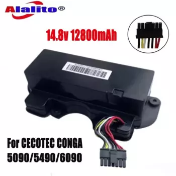 Совместимость с CECOTEC CONGA 5090 5490 6090 series аккумулятор для робота-пылесоса 14,4 V 12800mAh