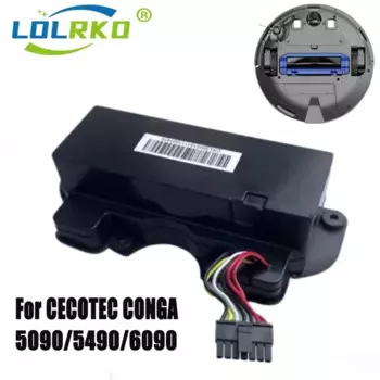 Совместимость с CECOTEC CONGA 5090 5490 6090 series аккумулятор для робота-пылесоса 14,4 V 12800mah