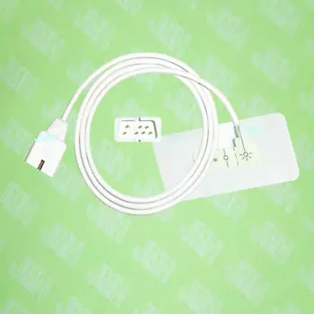 Совместимый DB9 7pin Nellcor/CSI/BCI/HP/GE Пульсоксиметр монитор младенца одноразовый датчик SPO2 (белая пена), 5 шт.