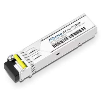 Совместимый с Fiberso модуль 1000BASE BiDi SFP LC 120 км 1550/1490 нм SM оптоволоконный трансивер для сетевых коммутаторов