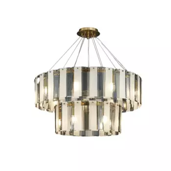 Современная дизайнерская Потолочная люстра из прозрачного стекла, светильники для домашнего декора, художественная декоративная роскошная люстра, светодиодная люстра 2024 для гостиной, виллы