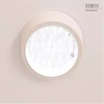 Современная мода 12 Вт/15 Вт SMD5730 светодиодный кухонный пластиковый потолочный светильник круглый/квадратный стеклянный светильник для ванной комнаты AC180V ~ 265V