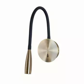 Настенный светильник LEDSONLINE бронзово-черный 3Вт