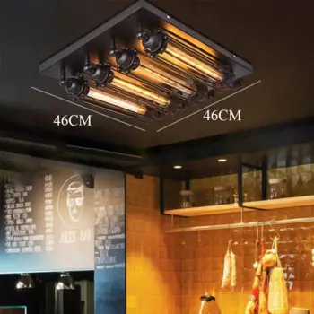 Современная Потолочная люстра в стиле стимпанк, 110 В/60 Гц