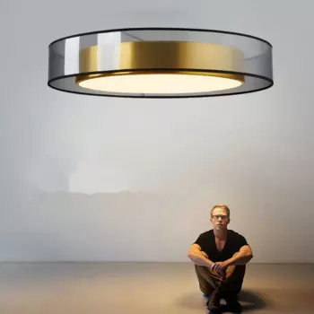 Подвесная люстра HomeLover из латуни