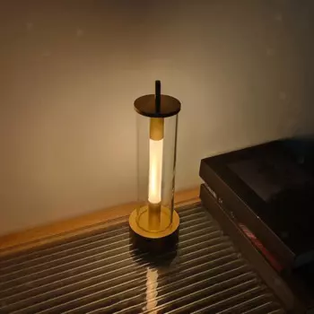 Современная Водонепроницаемая настольная лампа IP54 с сенсорным аккумулятором