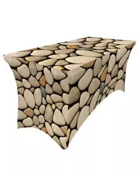 Современная желтая текстура, коричневая фотоюбка, Свадебный, гостиничный, день рождения, скатерть для стола, Декор