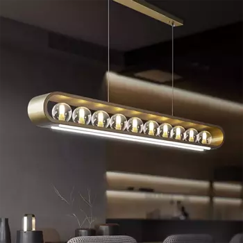 Современные домашние подвесные светильники для столовой, комнатное освещение, потолочная лампа, подвесная люстра светильник