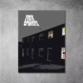 Современный абстрактный постер RELIABLI ART Music Arctics Monkeys