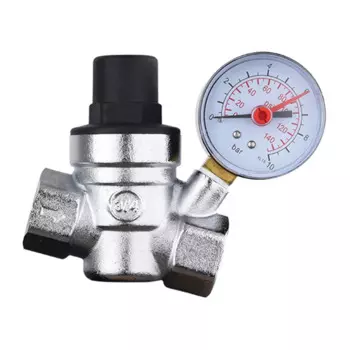 Современный дизайн 3/4 латунный высокотемпературный регулятор давления воды инструмент редукционный клапан смеситель аксессуары