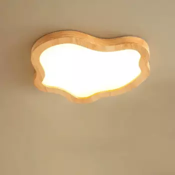 Потолочный светильник ZIMULONG, золотой, деревянный