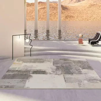 Современный роскошный ковер для гостиной, большая зона для спальни, искусство, абстрактный диван, журнальный столик, коврик для эркера