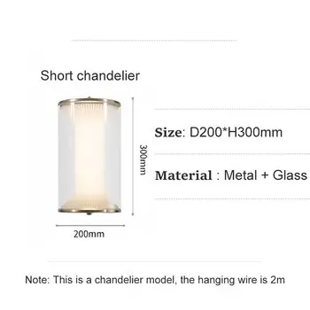 Современный стеклянный подвесной светильник для столовой, бара, стола, минималистичная подвесная люстра, ресторан, черные светильники