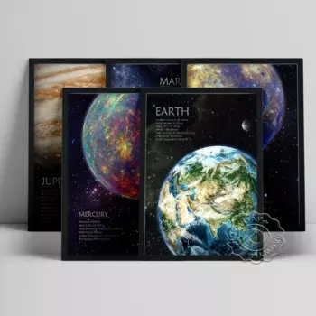 Плакат "Вселенная" BJYWDAP