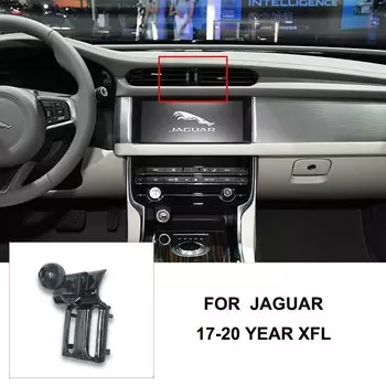 Специальный монтажный кронштейн для автомобильного держателя телефона JAGUAR XF 2008-2015, XE 2015-2019, XEL 2018-2020, F-PACE 2016-2023, XFL 2017-2022