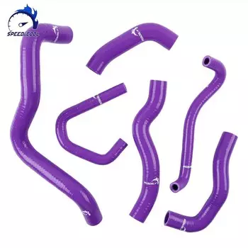 SPEED & COOL для 2009-2021 Kawasaki Ninja ZX6R ZX 6R ZX636 ZX600R мотоциклетный силиконовый радиатор, обогреватель, трубка охлаждающей жидкости, комплект шлангов