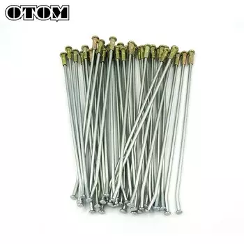 Спицы для мотоцикла OTOM, 21 дюйм передние 18 дюйм 19 дюйм задние колеса, стальные проволочные соски, колпачки, комплект шляп для мотоцикла HONDA CR125 CRF для внедорожника