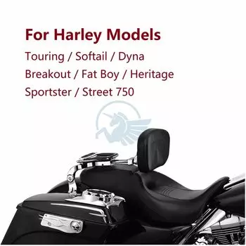 Спинка для пассажирского водителя, спинка для спины, для Harley Davidson Touring Road King Street Glide Breaking Fat Boy Dyna