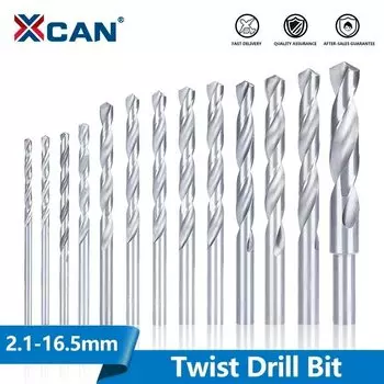 Спиральное сверло XCAN ST HSS 4241 2,1-16,5 мм