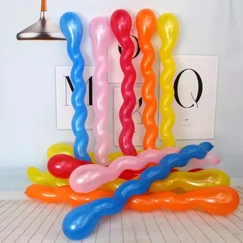 Спиральные латексные шары MOONBIFFY