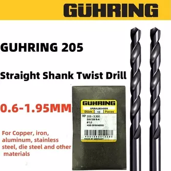 Спиральные сверла Guhring 205 0,6-1,95 мм