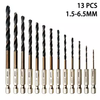 Спиральные сверла YaBaoYan 1,5-14 мм