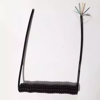 Спиральный кабель Sincelian 6-жильный 0,3 мм