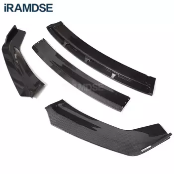 Сплиттер для Infiniti Q60, передняя юбка, бампер, спойлер, защитная пластина, тип губ D 2016 17 19 20 2022, углеродный боди-Лопата для подбородка