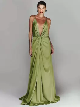 Сплошной цвет женский купальник с глубоким v-образным вырезом юбка Seabeach верхняя одежда с высоким разрезом платье стильные купальные костюмы сексуальные купальные костюмы