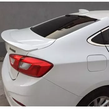 Спойлер Cruze 2017 года, материал ABS, заднее крыло автомобиля, цвет грунтовки, задний спойлер для Chevrolet Cruze, спойлер